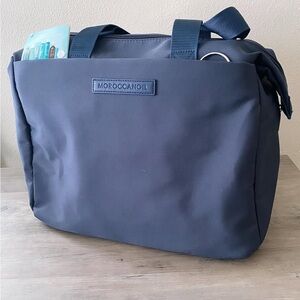 Moroccanoil Dark Blue Duffel Bag